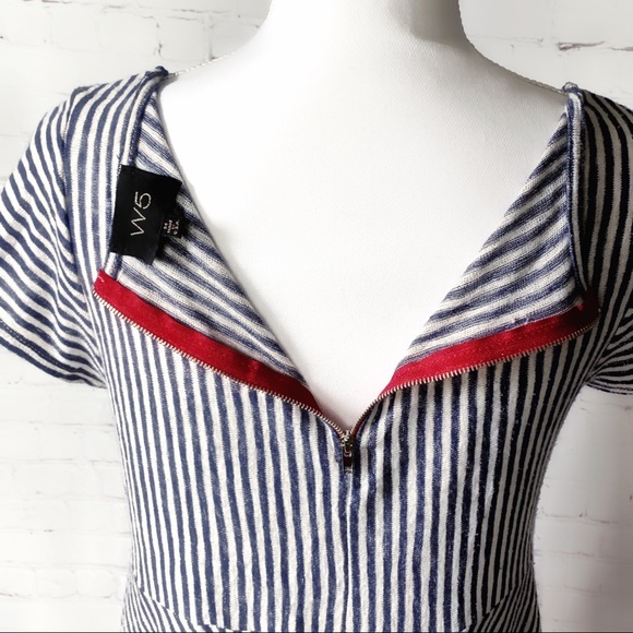 Anthropologie W5 Wendy tunic w/partial zipper back - Picture 5 of 6